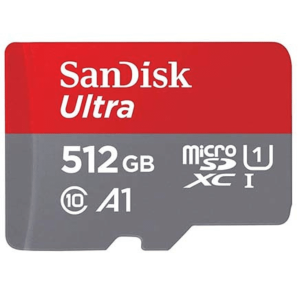 כרטיס זיכרון 512G SANDISK MICRO SD XC